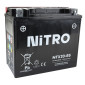 BATTERIE 12V 17 Ah NTX20A-BS NITRO MF SANS ENTRETIEN AVEC PACK ACIDE (Lg150xL87xH161mm) 5414837157328