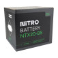 BATTERY 12V 17 Ah NTX20A-BS NITRO MF MAINTENANCE FREE WITH ACID PACK (Lg150x wd87xH161mm) 5414837157328