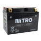 BATTERIE 12V 11,2 Ah NTZ14S-BS NITRO MF SANS ENTRETIEN AVEC PACK ACIDE (Lg150xL87xH110mm) 5414837138006