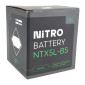 BATTERIE 12V 4 Ah NTX5L-BS NITRO MF SANS ENTRETIEN AVEC PACK ACIDE (Lg114xL70xH106mm) (EQUIVALENT YTX5L-BS) 5414837002642