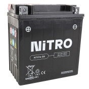 BATTERIE 12V 14 Ah NTX16-BS NITRO MF SANS ENTRETIEN AVEC PACK ACIDE (Lg150xL87xH161mm) (EQUIVALENT YTX16-BS) 5414837002772