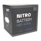 BATTERY 12V 8 Ah NB7-A WA NITRO - WITH MAINTENANCE SUPPLIED WITH ACID PACK (Lg137xWd75xH134) (EQUALS YB7-A) 5414837145134