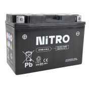BATTERIE 12V 8 Ah NT9B-4 NITRO SLA SANS ENTRETIEN PRETE A L'EMPLOI (Lg150xL70xH105mm) (EQUIVALENT YT9B-4 / AGM / GEL) 5414837002697