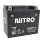 BATTERIE 12V 10 Ah NTX12 NITRO SLA SANS ENTRETIEN PRETE A L'EMPLOI (Lg150xL87xH130mm) (EQUIVALENT YTX12-BS / AGM / GEL) 5414837156352