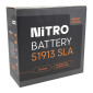 BATTERY 12V 18Ah 51913 NITRO SLA MAINTENANCE FREE GEL "READY TO USE" (Lg181xWd77xH167) (EQUALS AGM / GEL) 5414837002512