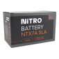 BATTERY 12V 6 Ah NTX7A NITRO SLA MAINTENANCE FREE "READY TO USE" (Long 150mm x Large 87mm x Haut 94mm) 5414837156420