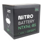 BATTERY 12V 12 Ah NTX14L-BS NITRO MF MAINTENANCE FREE WITH ACID PACK (Lg150x wd87xH145mm) 5414837002741