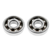 BEARING FOR CRANKSHAFT+SEALS - TPR HIGH PERFORMANCE- FOR 50cc MOTORBIKE - TOP PERF FOR MINARELLI 50 AM6/MBK 50 X-POWER/YAMAHA 50 TZR/PEUGEOT 50 XPS, XR6/RIEJU 50 RS1, SMX/BETA 50 RR (KIT) 3700948167175