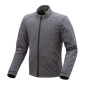 BLOUSON MOTO PRINTEMPS/ETE HOMME TUCANO OVETTO CE SOFTSHELL GRIS FONCE RESPIRANT, DEPERLANT, COUPE-VENT TAILLE XXL (2XL) CERTIFIE CE-CLASSE A (SELON LA DIRECTIVE EN17092-2020) 8026492155181