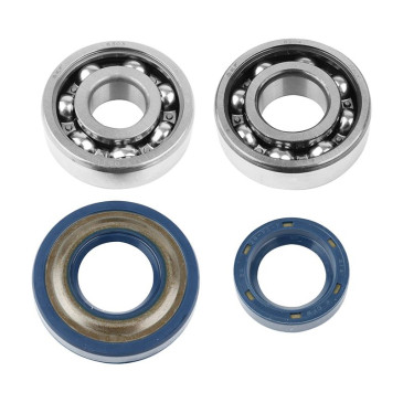 ROULEMENT D'EMBIELLAGE + JOINT SCOOT TOP PERFORMANCES ADAPTABLE PIAGGIO 50 VESPA PK-XL (KIT 6204+6303) 3700948162026