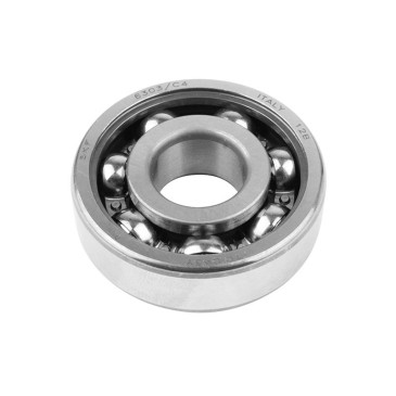 ROULEMENT D'EMBIELLAGE 6303 (17x47x14) SKF 6303/C4 CAGE ACIER ADAPTABLE MINARELLI 50 AM6/MBK 50 X-POWER, X-LIMIT/YAMAHA 50 TZR, DTR, TZR/BETA 50 RR/PEUGEOT 50 XPS/APRILIA 50 RS(VENDU A L'UNITE) 7316572742459