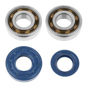 BEARING FOR CRANKSHAFT+SEALS FOR SCOOT TOP PERF FOR MBK 50 BOOSTER, NITRO/YAMAHA 50 BWS, AEROX/APRILIA 50 SR/CPI 50 ARAGON/GENERIC 50 IDEO/KEEWAY 50 FOCUS (KIT 6204 SKF) 3700948160848