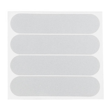 AUTOCOLLANT/STICKER CASQUE REFLECHISSANT GRIS (VENDU PAR 4) -P2R- ** 3667385006002