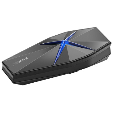 INTERCOM ASMAX F1 PRO BLUETOOTH 5.3 JUSQU’A 10 UTILISATEURS / 3KM PORTEE PILOTE A PILOTE ET 15KM PORTEE TECHNOLOGY MESH BATTERIE 1350mAh