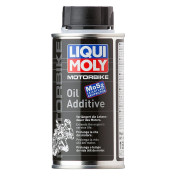 ADDITIF HUILE MOTEUR LIQUI MOLY MOTORBIKE OIL ADDITIVE POUR MOTEUR 2T ET 4T 125 ml (VENDU A L'UNITE) 4100420216688