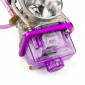 CUVE DE CARBURATEUR TYPE PWK 19 à 30 mm TRANSPARENT VIOLET (INCLUS VIS ET REHAUSSEUR DE CUVE) -SELECTION P2R- 3701213440443