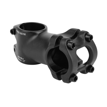 POTENCE VTT ALU NOIR 25,4 L 60 mm POUR PIVOT FOURCHE 1"'1/8 ANGLE +/- 7° 0887539033088