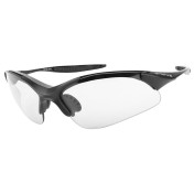 LUNETTES VELO ADULTE M-WAVE MONTURE NOIR MAT FLEXIBLE VERRES PHOTOCHROMIC QUI S'ADAPTENT AUTOMATIQUEMENT A LA LUMINOSITE PROTECTION 100% UV - (VERRE CAT 1-3) (3 VERRES INCLUS) 4015493895107