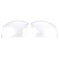 LUNETTES VELO ADULTE M-WAVE MONTURE NOIR MAT FLEXIBLE VERRES PHOTOCHROMIC QUI S'ADAPTENT AUTOMATIQUEMENT A LA LUMINOSITE PROTECTION 100% UV - (VERRE CAT 1-3) (3 VERRES INCLUS) 4015493895107
