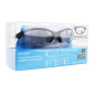 LUNETTES VELO ADULTE M-WAVE MONTURE NOIR MAT FLEXIBLE VERRES PHOTOCHROMIC QUI S'ADAPTENT AUTOMATIQUEMENT A LA LUMINOSITE PROTECTION 100% UV - (VERRE CAT 1-3) (3 VERRES INCLUS) 4015493895107