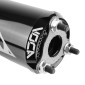 EXHAUST FOR 50cc MOTORBIKE VOCA CROSS CHROMED FOR RIEJU 50 MRT (TOP MOUNTING - BLACK ALUMINIUM SILENCER) 3700948184813