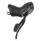 LEVIER/MANETTE ROUTE PATIN MICROSHIFT 9V. DOUBLE ALU NOIR COMPATIBLE SHIMANO (PAIRE SACHET POUR ATELIER) 3700948241530