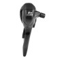 LEVIER/MANETTE ROUTE PATIN MICROSHIFT 9V. DOUBLE ALU NOIR COMPATIBLE SHIMANO (PAIRE SACHET POUR ATELIER) 3700948241530