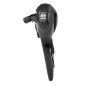 LEVIER/MANETTE ROUTE PATIN MICROSHIFT 9V. DOUBLE ALU NOIR COMPATIBLE SHIMANO (PAIRE SACHET POUR ATELIER) 3700948241530