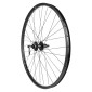 ROUE VTC PATIN BLOCAGE 700 x 35 - 28" M260 ARRIERE NOIR RENFORCE MOYEU SHIMANO DEORE NOIR CASSETTE 9/10V SPECIAL LOUEUR (JANTE DOUBLE PAROI AVEC OEILLETS) JANTE 19C 32 RAYONS NOIRS - RESISTE 140KGS 3660429073473