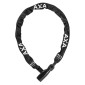 ANTIVOL VELO CHAINE A CLE AXA ABSOLUTE DIAM 7 mm L1.10M NOIR - SECURITE NIVEAU 9/15 8713249346052