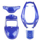 CARROSSERIE/CARENAGE SCOOT ADAPTABLE MBK 50 BOOSTER 2004>/YAMAHA 50 BWS 2004> BLEU YAM VERSION TUNING (KIT 4 PIECES) -P2R- 3667385010450