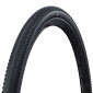 PNEU GRAVEL 700 X 50 SCHWALBE G-ONE OVERLAND 365 ADDIX NOIR TS (50-622) RENFORT RACEGUARD TLE TUBELESS READY HOMOLOGUE VAE e50 COMPATIBLE 29 x 2.00 4026495949163