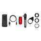 ECLAIRAGE VELO USB KIT SUR CINTRE/TIGE DE SELLE OSRAM LEDsBike Multi Beam X 1000 NOIR FONCTION ECLAIRAGE AUTOMATIQUE/ FEU STOP (AUTONOMIE MODE 100% 4H) (AVANT+ARRIERE) 4062172426060