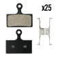 DISC BRAKE PADS- FOR MTB- NEWTON BOX (25 PAIRS) FOR SHIMANO XT M8000/M785 - XTR M9000/M985 SLX M666/M675 ( (ORGANIC) 3700948098578
