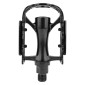 PEDALE ROUTE NEWTON 500 NOIR ALU D9/16 105x79mm 368g (PAIRE SUR CARTE) 3700948267516