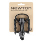 PEDALE ROUTE NEWTON 500 NOIR ALU D9/16 105x79mm 368g (PAIRE SUR CARTE) 3700948267516