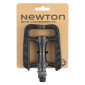 PEDALE CITY NEWTON RESINE NOIR 9/16" ROULEMENT DU (PAIRE) 3700948072172