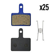 DISC BRAKE PADS- FOR MTB- NEWTON BOX (25 PAIRS) FOR SHIMANO DEORE M515/M525/M475/M495/M486 (SEMI-METALLIC) 3700948072356