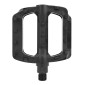 PEDALE BMX NEWTON RESINE NOIR 9/16" ROULEMENT DU (PAIRE SUR CARTE) 3700948072110