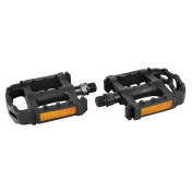PEDALE VTT NEWTON RESINE NOIR 9/16" ROULEMENT DU (PAIRE) 3700948072264