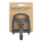 PEDALE VTT NEWTON RESINE NOIR 9/16" ROULEMENT DU (PAIRE) 3700948072264