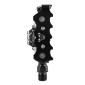 PEDALE VTT AUTOMATIQUE POLYVALENTE NEWTON AVEC 1 FACE SHIMANO/SPD NOIR ALU D9/16 354g AVEC CALES (PAIRE) 3700948072240