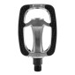 FLAT PEDAL FOR URBAN BIKE- -ALUMINIUM- NEWTON 811 SILVER 9/16" (PAIR ON CARD) 3700948260289