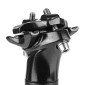 SEATPOST FOR MTB-NEWTON -ALUMINIUM- BLACK Ø. 31.6 L400mm (ON CARD) 3700948074763