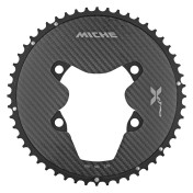 PLATEAU ROUTE 4BRA D.110 POUR SHIMANO ULTEGRA R8100 MICHE 52DTS EXTERIEUR NOIR 12V. ALU, CARBONE 3K (poids 127 g) -X2 RD R81- 8054757045380