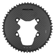 PLATEAU ROUTE 4BRA D.110 POUR SHIMANO DURA ACE R9200 MICHE 54DTS EXTERIEUR NOIR 12V. ALU, CARBONE 3K (poids 127 g) -X2 RD R92- 8054757045588