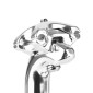 SEATPOST FOR MTB-NEWTON MONO -ALUMINIUM- SILVER Ø 27.2 L. 350 mm 3700948074619