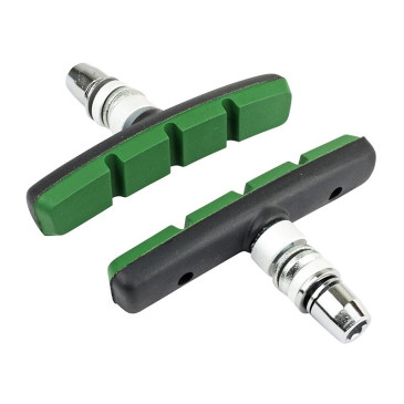 PORTE PATIN FREIN V-BRAKE A VIS SYMETRIC MARWI 75mm NOIR (PAIRE SUR CARTE) 8590966460014