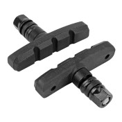 BRAKE PADS FOR BMX- NEWTON BLACK 60MM ASSYMETRIC (1 PAIR) 3700948084274