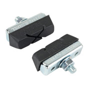 BRAKE PADS FOR URBAN BIKE- SYMETRIC FIBRAX GOMME-X- 40mm (1 PAIR ON CARD) -FOR RALEIGH, WEINMANN 5027373292011